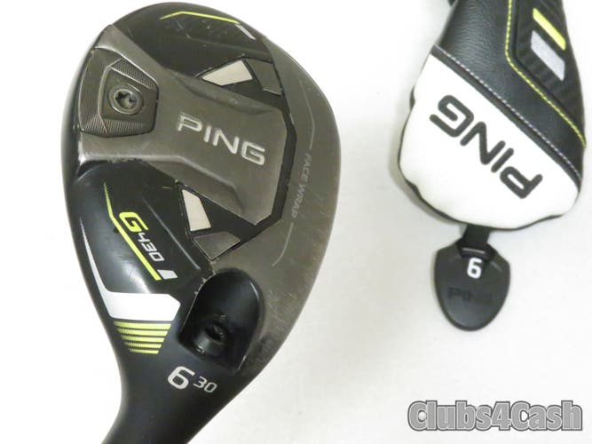 PING G430 Hybrid 30 6H Alta CB 70 Black Regular Flex +Cover