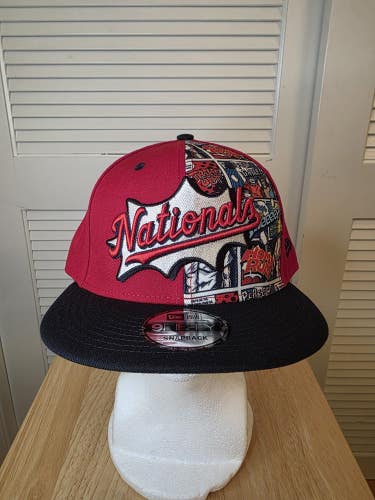 NWS Washington Nationals 2025 Players Weekend New Era 9fifty Snapback Hat MLB