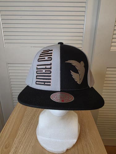 NWS Angel City FC Mitchell & Ness Snapback Hat NWSL