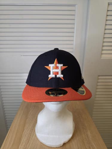 NWS Houston Astros New Era 59fifty Low Profile 7 1/8 MLB