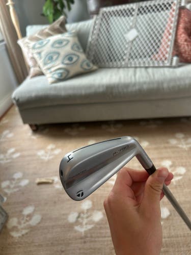 Men's 2023 TaylorMade P790 4 iron Right Handed Stiff Flex Steel Shaft 35" (New)