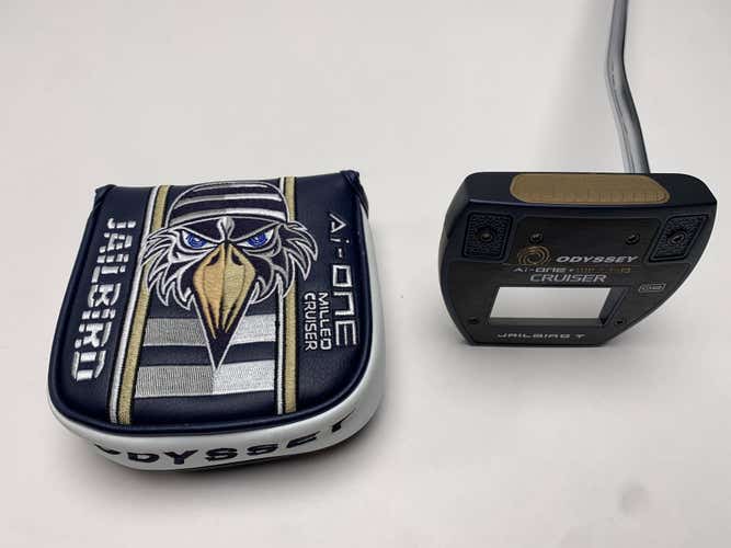 Odyssey Ai-ONE Milled Cruiser Jailbird T Putter 38" Mens RH HC NEW