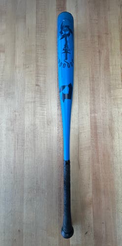 (USED) DeMarini 2025 Vivid Blue Voodoo One BBCOR Baseball Bat (-3) 32/29