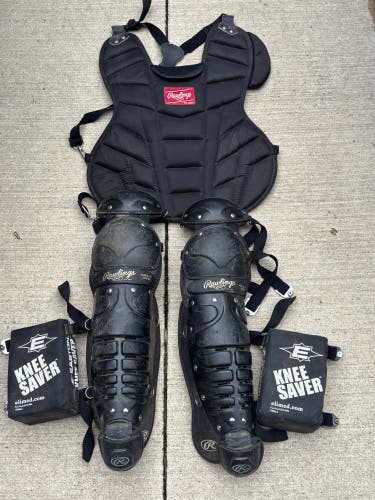 Black Rawlings Catcher's Set (Used)