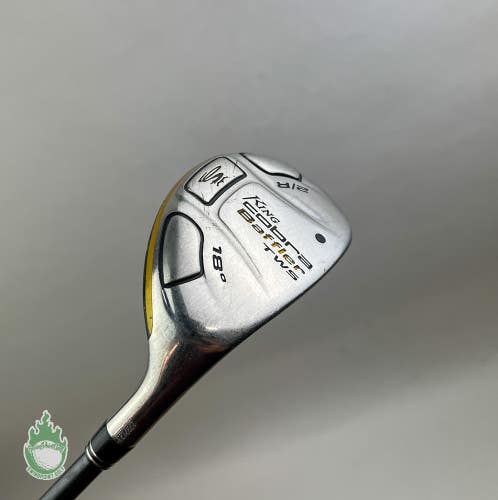 Used RH King Cobra Baffler TWS 2/R Hybrid 18* Aldila DVS -HL Stiff Graphite