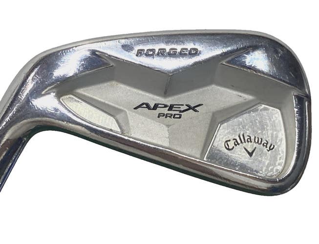 Callaway Apex Pro Forged 6 Iron Men's LH 105g S300 XP Stiff 37" New Midsize Grip