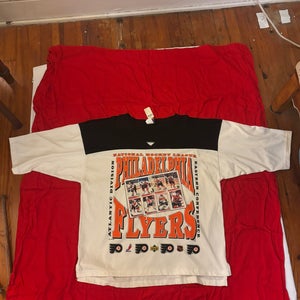 RARE New w/Tags Vintage Sport Attack Philadelphia Flyers Jersey Size Shirt