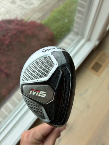 Men's 2019 TaylorMade M6 Right Handed Hybrid Stiff Flex 3H Steel Shaft (Used)