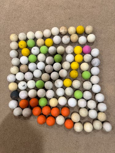 Lacrosse Ball Bundle Used (108 used balls)