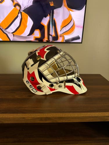 Martin Brodeur tribute CCM/Heaton Mask SIGNED (NOT AUTHENTICATED)