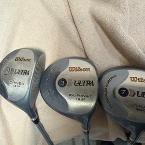 Women's Wilson Ultra Right Handed Clubs (Full Set) Ladies Flex (Used)