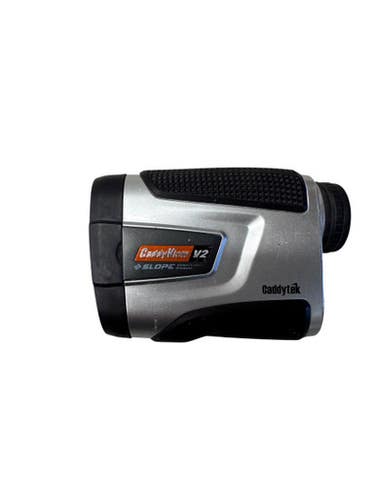 Used CADDYTEK CADDYVIEW V2 RANGEFINDER Field Equipment Black And Silver 11835-S000208415