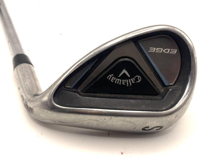 2018 Callaway Edge SW Sand Wedge Regular Flex Steel Shaft *Good*