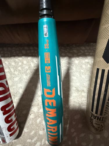 2026 DeMarini Omega Hybrid BBCOR Certified Bat (-3) 30 oz 33" (Used)