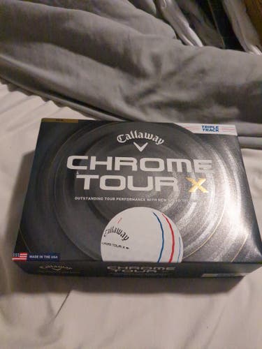 Callaway Chrome Tour Balls 12 Pack (1 Dozen) (New)