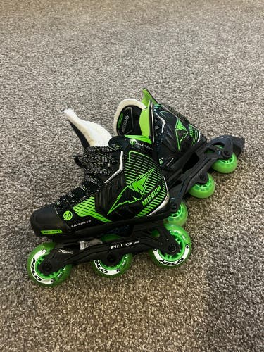 Mission Lil Ripper Inline Skates Regular Width (Used)