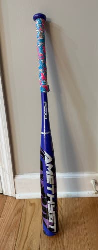 2025 Easton Amethyst Alloy Bat (-11) 18 oz 29" (Used)