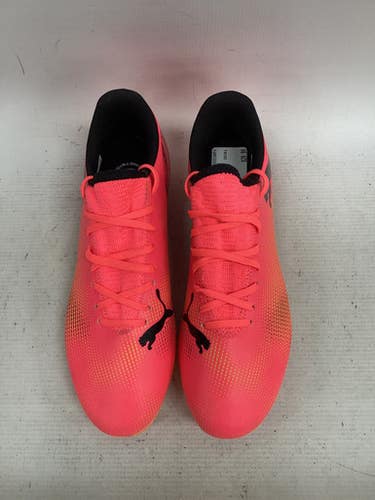 Used Puma Soccer Cleats Neon Pink Senior 7 11851-S000046834