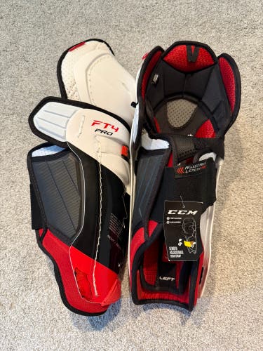 Senior CCM JetSpeed FT4 Pro 14" Shin Pads Pro Stock (New)