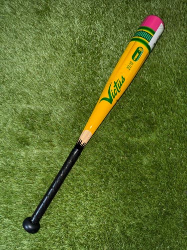 New 2024 Victus Vibe Alloy Pencil Bat 27/17 (-10) USSSA Baseball Bat