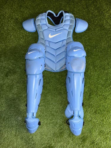 Nike Diamond Elite Catcher’s Gear Set Baby Blue 17”