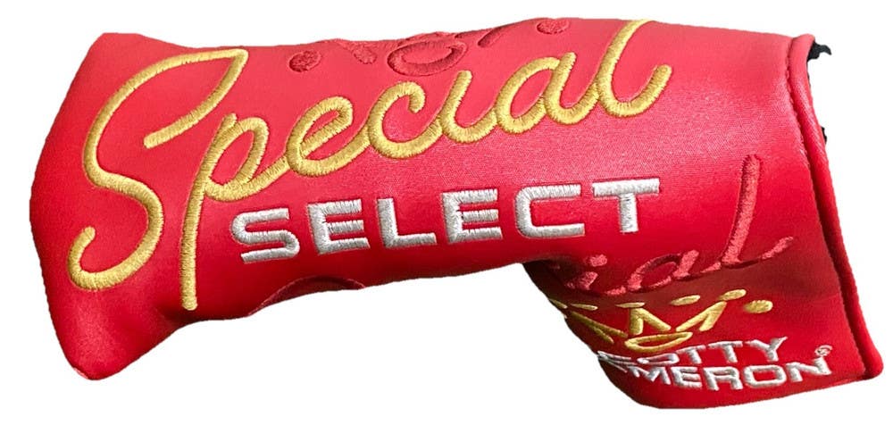 Scotty Cameron Design Special Select Titleist AME 7-Pt Crown Red Blade Headcover