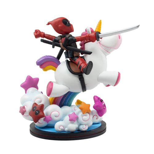 Quantum Mechanix - Deadpool x Unicorn Q-Fig Max Elite