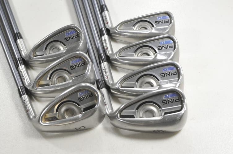 Ping G Series 6-W,UW,SW Iron Set Regular Flex Right CFS 70g Graphite # 217384