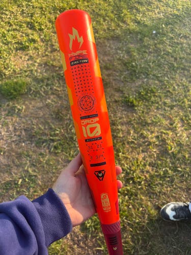 2025 Easton Hype Fire Composite USSSA Certified Bat (-10) 21 oz 31" (Used)