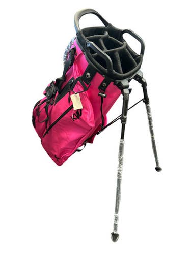 Used KVV STAND BAG Womens Stand Bag Pink 11450-S000520992