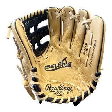 Used Rawlings SELECT SERIES BB/SB Glove RH Throw Tan 12" 11450-S000520982