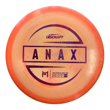 Used Discraft ESP ANAX Disc Golf Driver Orange 175g 11450-S000520878