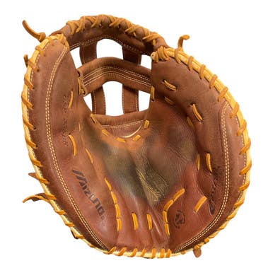 Used Mizuno CATCHER GLOVE BB/SB Catchers RH Throw Brown 33 1/2" 11450-S000521023