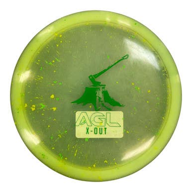 Used AGL DRIVER Disc Golf Driver Green 165g 11450-S000521017