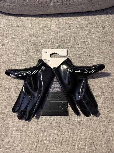 Nike Vapor Jet Football Gloves Adult Medium Black/White – New