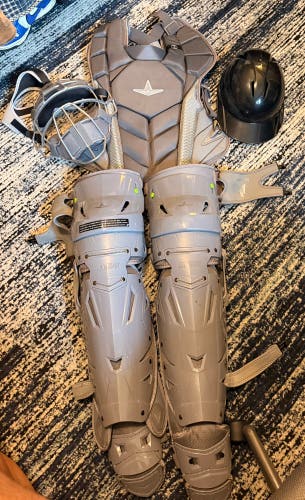 Gray All Star MVP Pro Catcher's Set (Used)