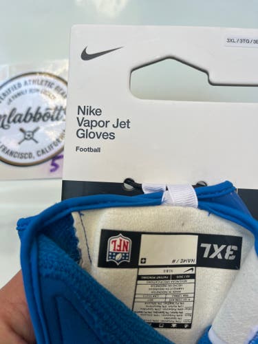 Nike Vapor Jet 7.0 | XXXL (3XL) | Authentic NFL Tag | Royal Blue | NWT