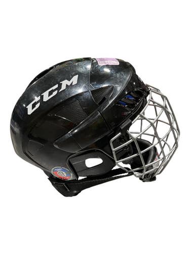 Used CCM REC USE Helmet Cage Combo Black One Size 11847-S000035571