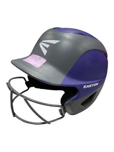 Used Easton CLEAR DRI Batting Helmet w/Mask Purple MD 11847-S000035570