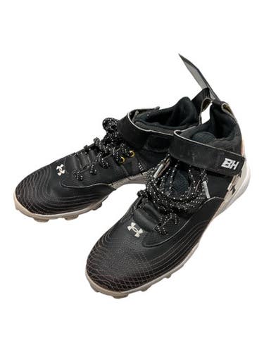 Used Under Armour BH BB/SB Cleats Black Junior 06 11847-S000035569