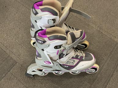 Used RollerDerby ELITE SERIES Q60 Senior Rec Fitness Skates Purple Senior 10 11614-S000236812