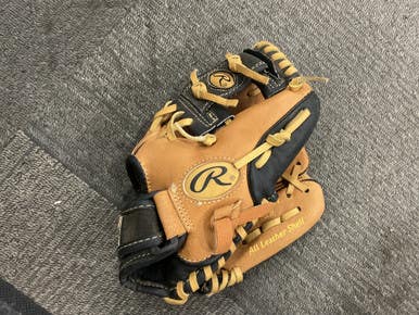 Used Rawlings SURE CATCH BB/SB Glove RH Throw Brown 9" 11614-S000236803