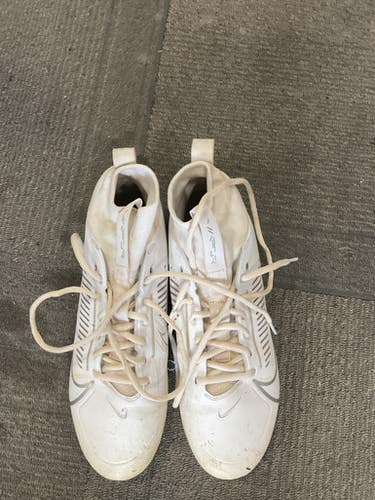 Used Nike Adult FB Cleats White Senior 10.5 11614-S000236794