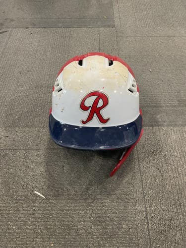 Used Rawlings MLB RED/WHITE/BLUE Batting Helmet No Mask Red LG 11614-S000236768
