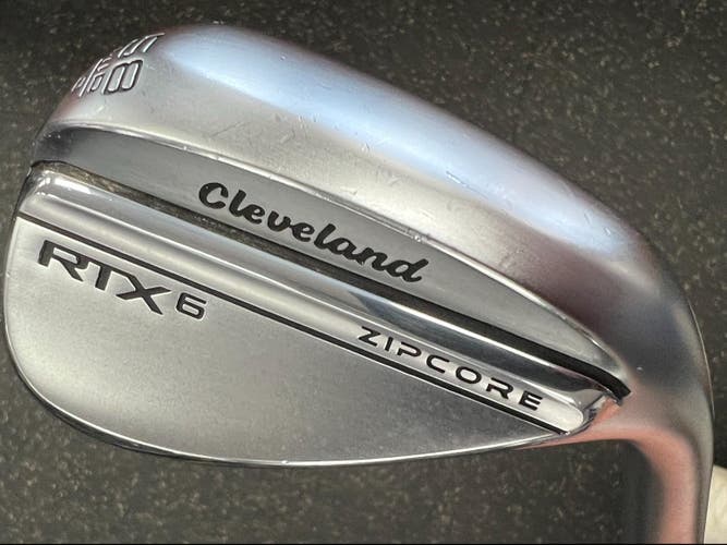 Used Cleveland RTX6 Golf Wedge Mens RH 58 Degree 11497-S000157928