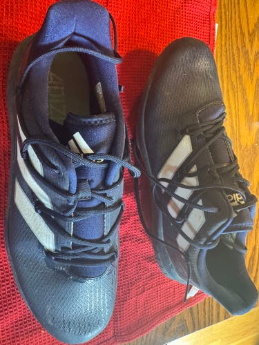 Blue Men's Size 13.0 (W 14.0) Adidas Adizero Afterburner 8 Metal (Used)