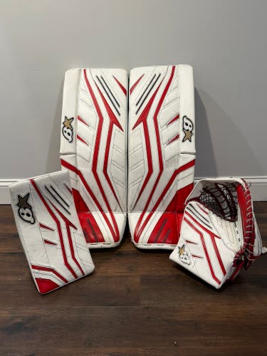 32" Brian's GNetik X5 Regular Goalie Full Set!