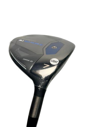 Callaway NEW Ai Smoke Max D 7 Wood 21 Cypher Black Senior Flex 42"