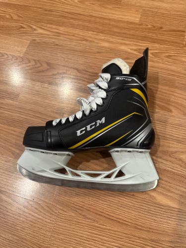 Black/Yellow 2018 CCM Tacks 9042 Hockey Skates 6 (New)
