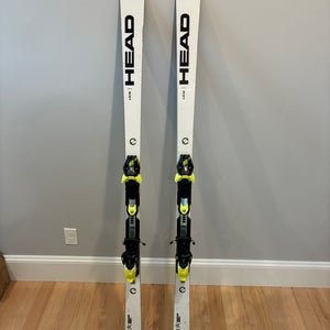 Kid's Racing 176 cm HEAD WC Rebels e-GS RD Skis With Bindings (Used)